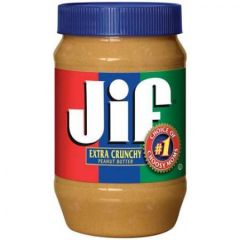 Jif Extra Crunchy Peanut Butter 